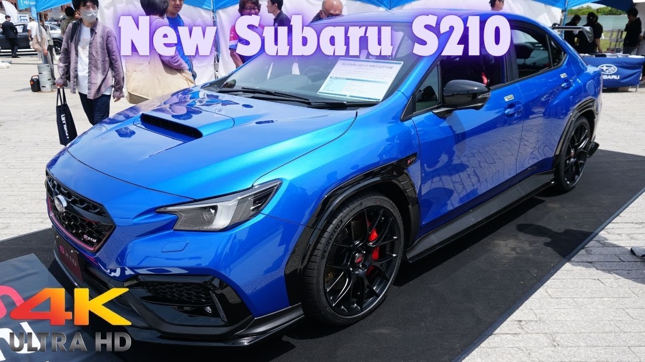 新型スバル S210 2025年モデル - スバル WRX STI S210 - NEW 2025 SUBARU S210 - New Subaru WRX STI S210 2025 Blue