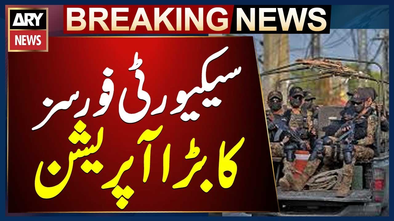 Security Forces Conduct Intelligence-Based Operation in Khuzdar, Balochistan | ISPR Report