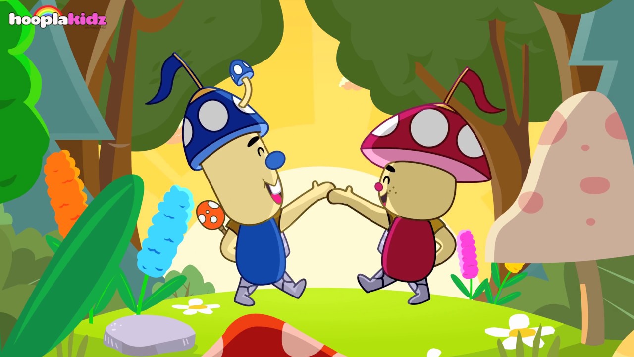 HooplaKidz Nursery Rhyme | Teedledum Tweedledee