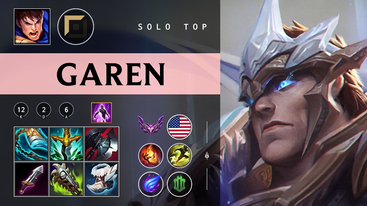 Garen Top vs Udyr - NA Master Patch 26.05