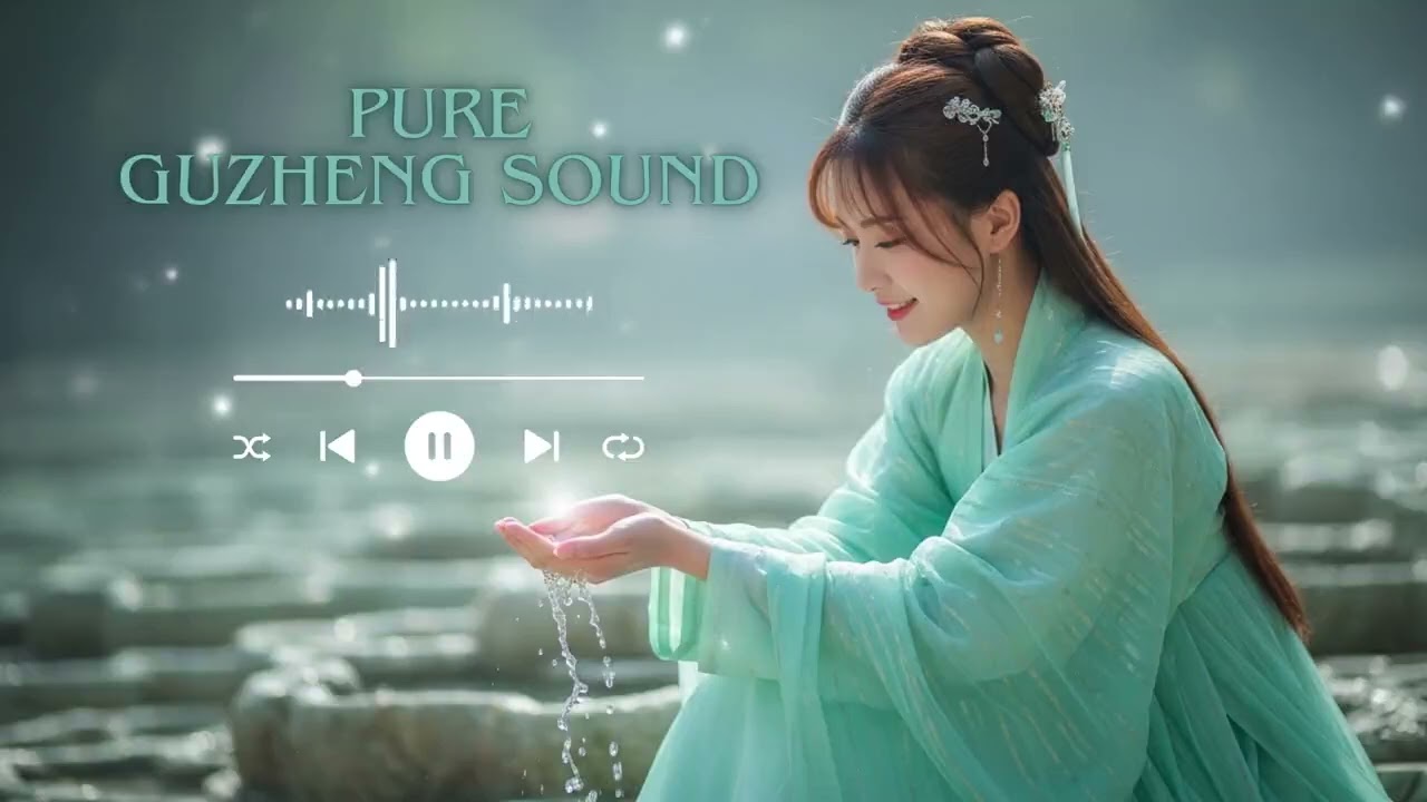 Whispering Chinese Guzheng Instrumental Bamboo Forest 1 Hour