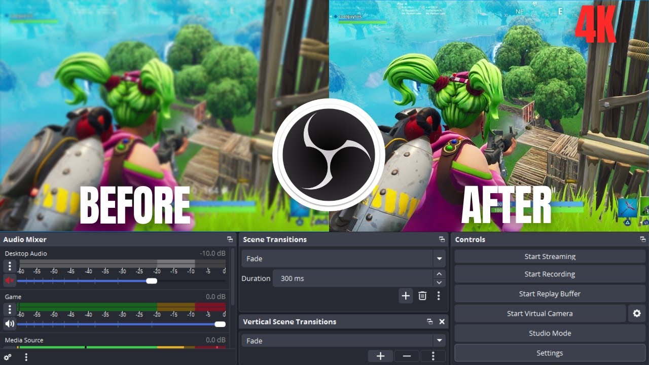 How to Record 4K Video on OBS