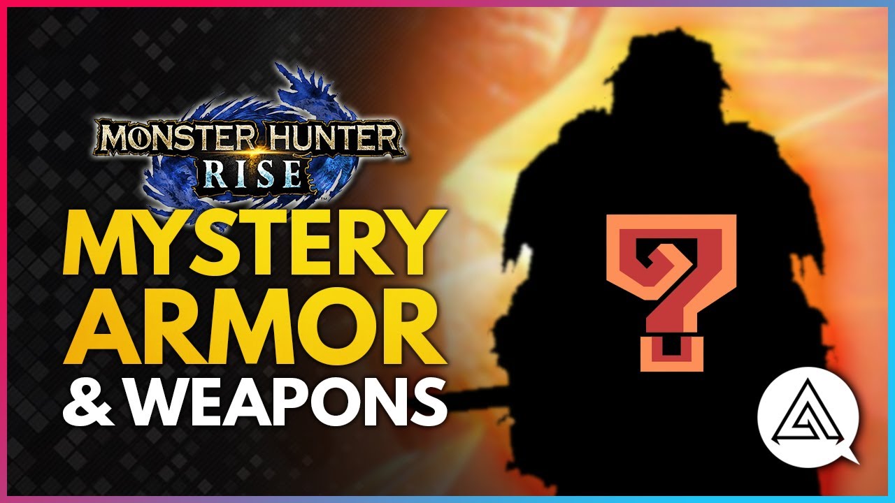 Monster Hunter Rise | New Mystery Armor Set - Perfect for Charge Blade & Gunlance