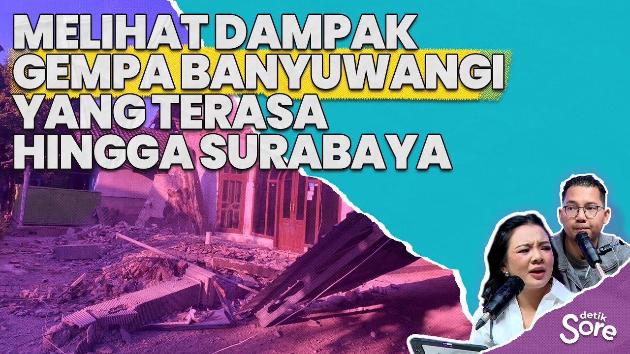 INDI : Gempa Banyuwangi 5,7 SR: Puluhan Rumah Jadi Korban