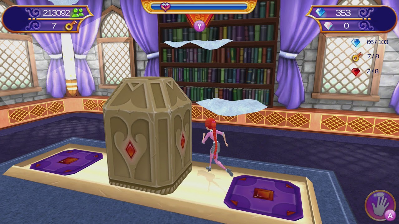 Winxclub Alfea Butterflix Adventures - Arena 2 Blue Gem Key