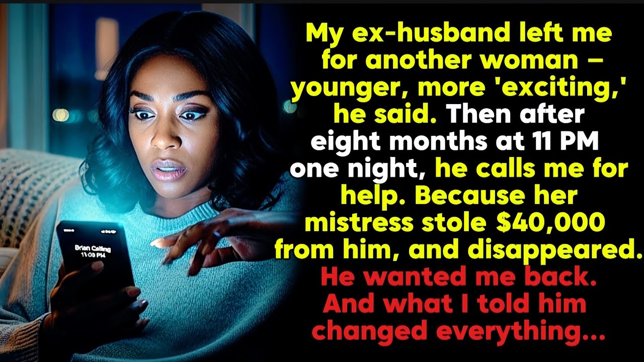 My Ex Left Me for Her—Now He's Calling Me Crying About What She Did...