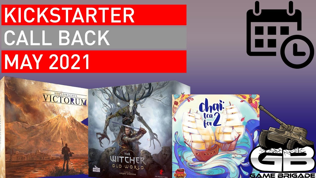 💥KICKSTARTER Games I backed in May 2021