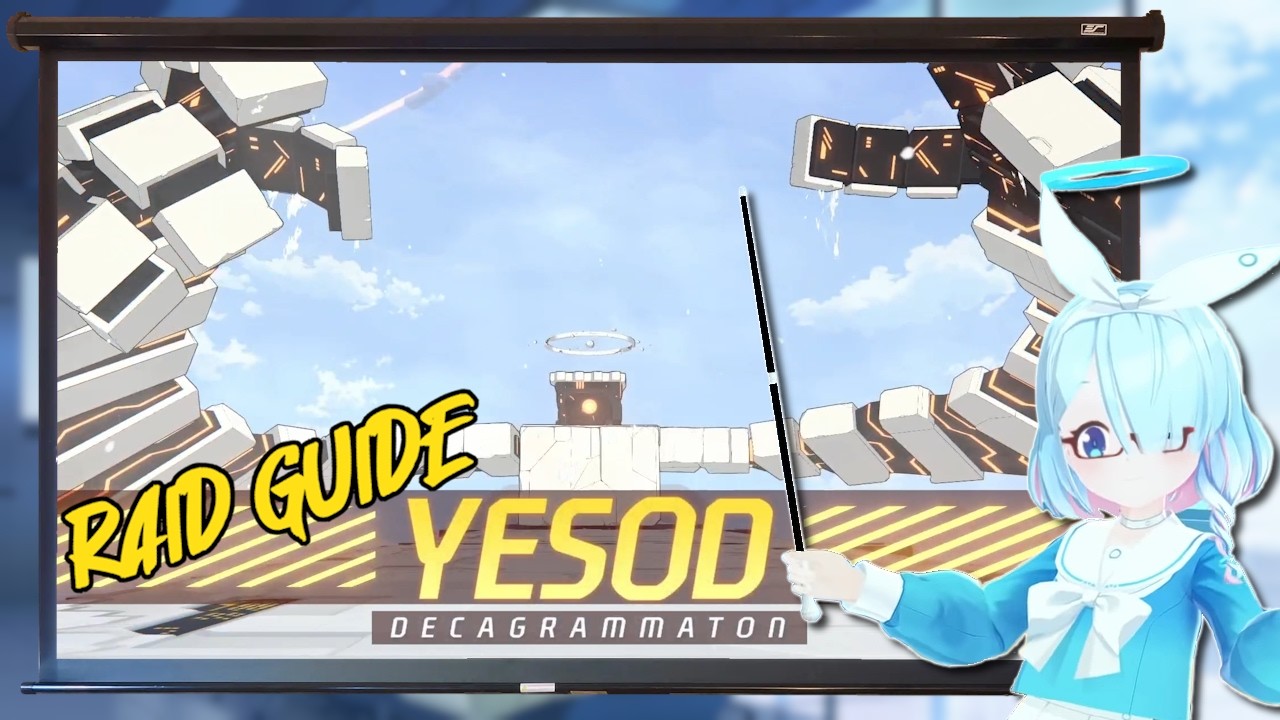 SCHALE Raid Tactics - General Yesod Guide [Blue Archive]