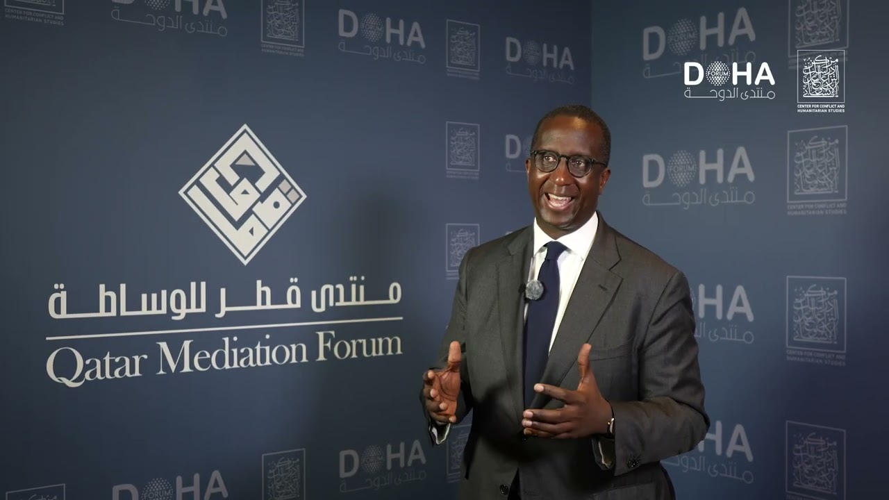 Meet the Speakers Series | Itonde Kakoma at the Qatar Mediation Forum
