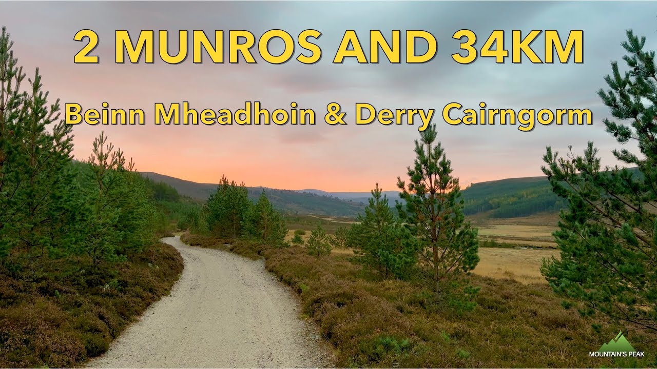 Beinn Mheadhoin & Derry Cairngorm