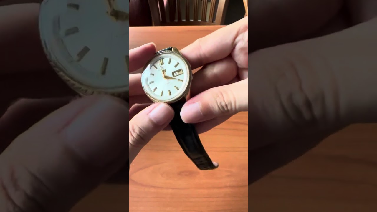 Seiko 5 Sportsmatic Deluxe gold 25 jewels