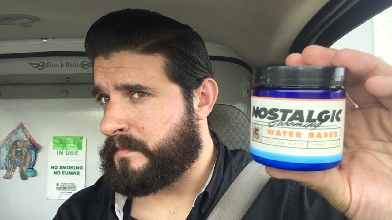 Nostalgic Grooming Meduim Waterbased Pomade Review