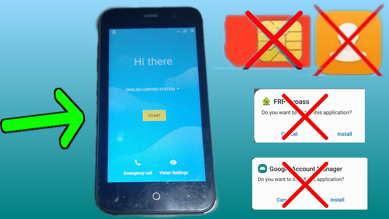 Hurricane Rush Plus Bypass Google Account Lock / Reset FRP Without sim / Without application 2020