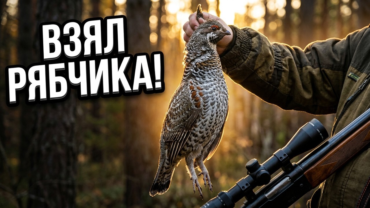День, когда тайга ожила. Настоящая охота на рябчика без постановки!
