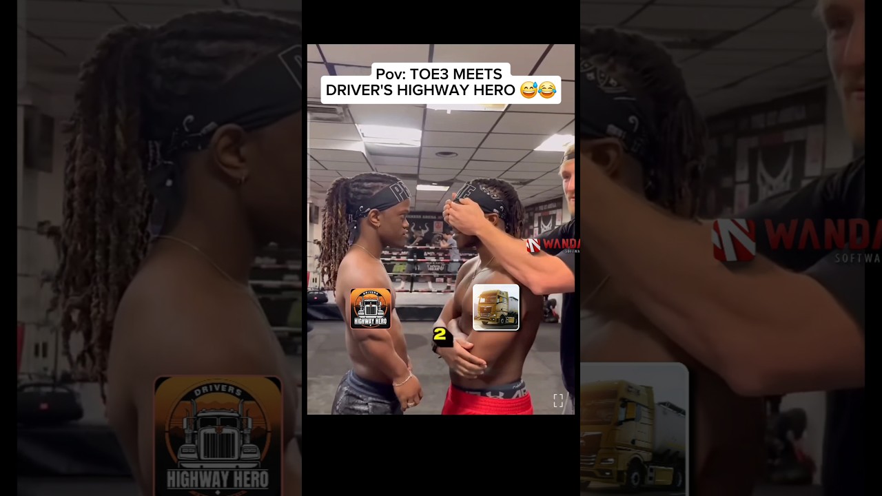 😂Toe3 Meets Drivers highway Hero #truckersofeurope3