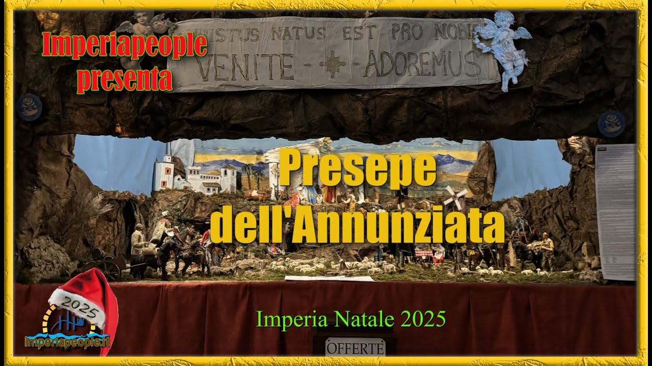 Presepi Imperiesi - Imperia Natale 2025 - Presepe dell'Annunziata di San Benedetto Revelli
