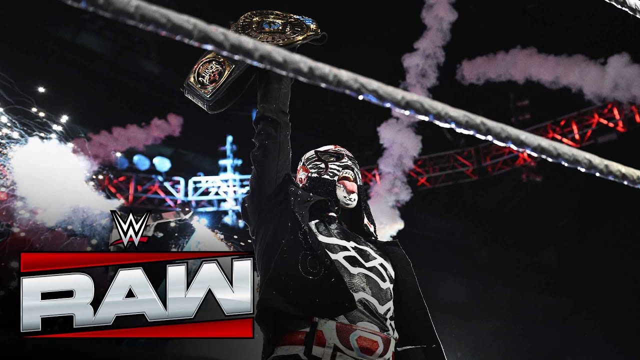 Penta celebra haber ganado el Campeonato Intercontinental: Raw highlights, 9 de Mar. 2026