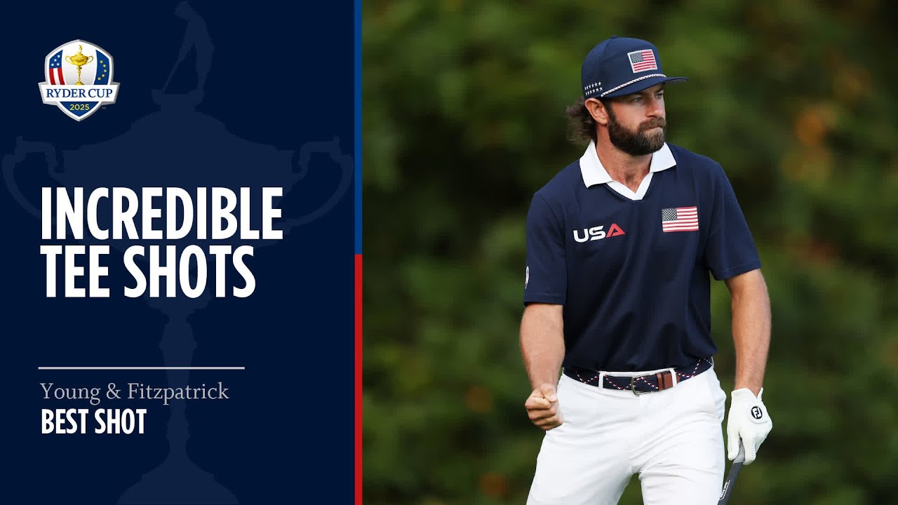 Stunning Tee Shots | 2025 Ryder Cup