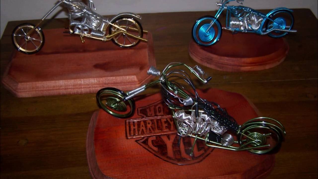 The wire... Mas figuras de alambre mis comiensos