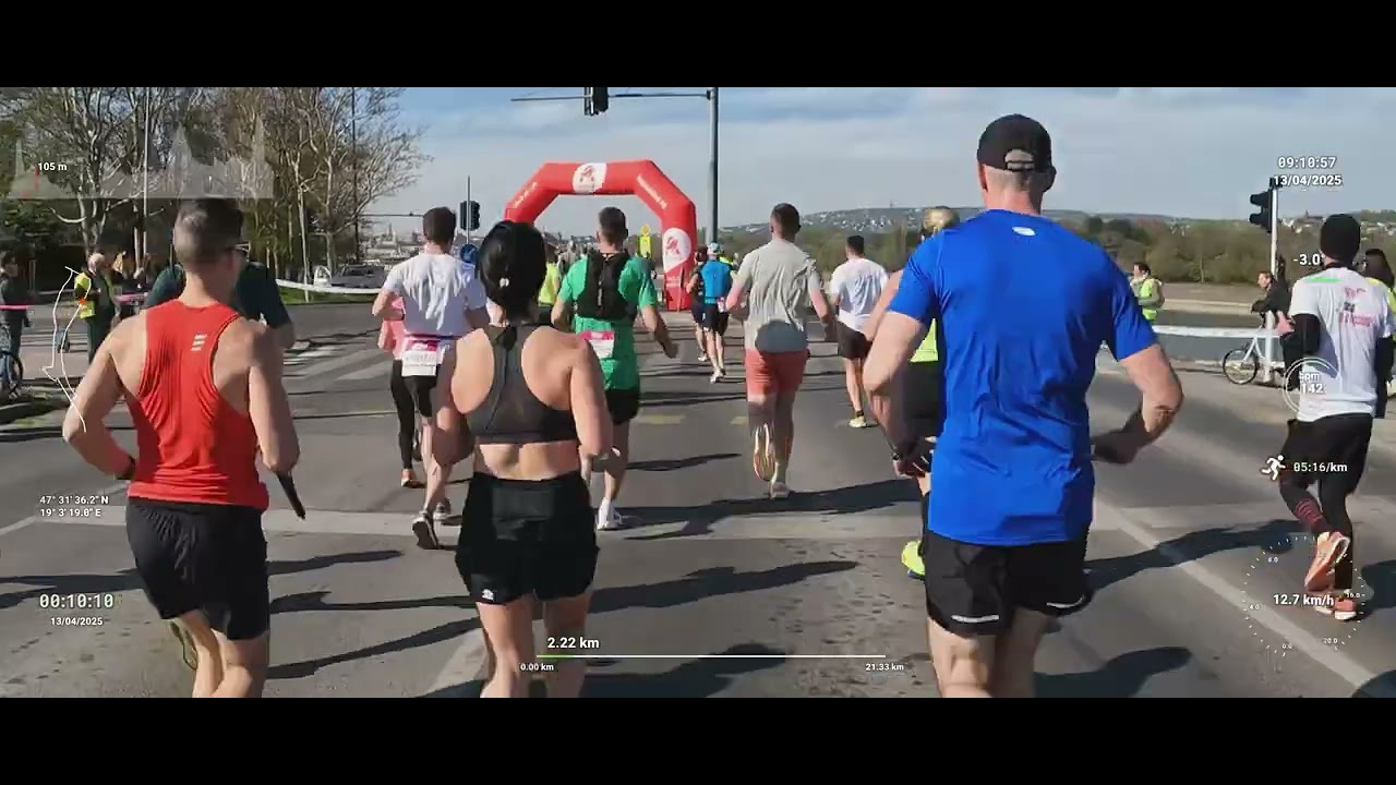 Budapest Semi-Marathon 13 avril 2025