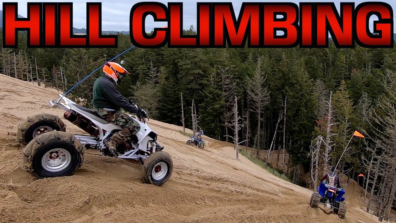 SAND LAKE OREGON SAND DUNES ATV Hill Climbing Yamaha YFZ450 Raptor 660