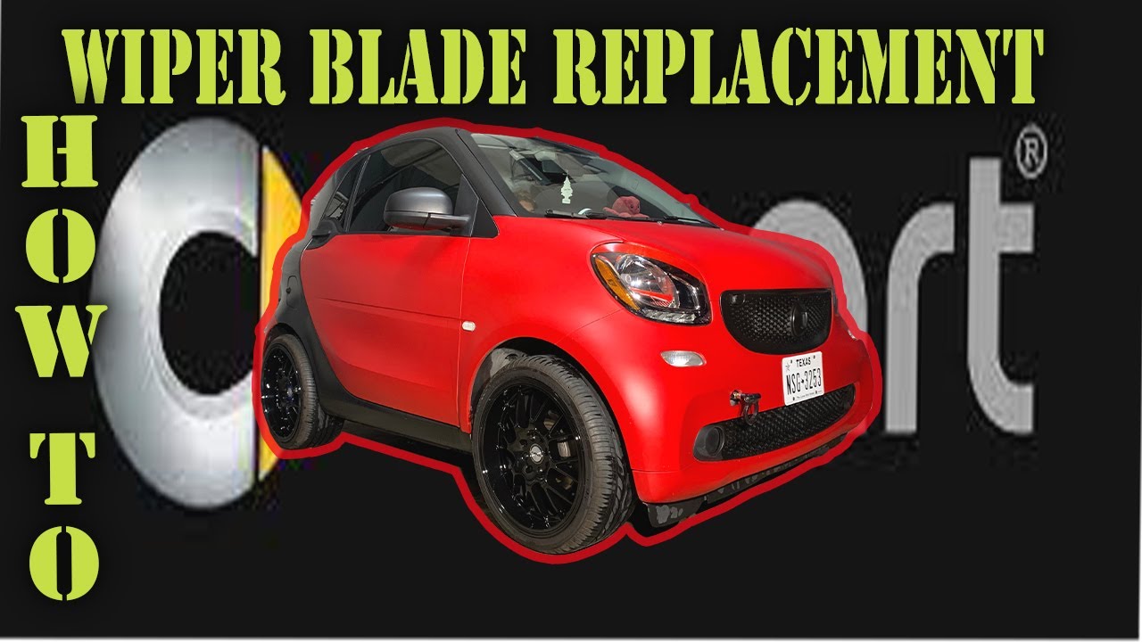 Как заменить щетки стеклоочистителя на Smart Fortwo 453 2016-2019 годов выпуска