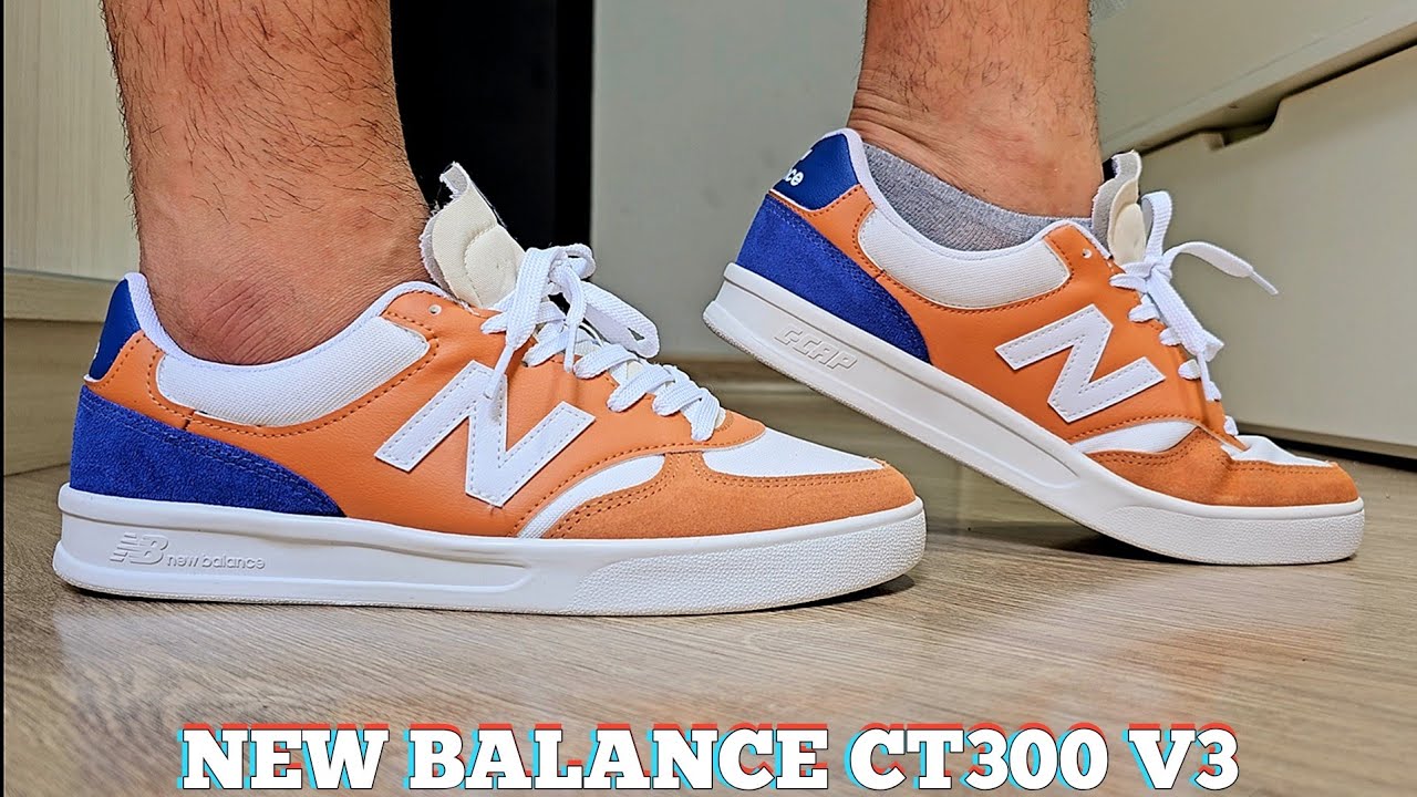 Demonstração Do Tênis New Balance Ct300 V3 Laranja | On Feet | Indicação Para o Casual/Dia a Dia