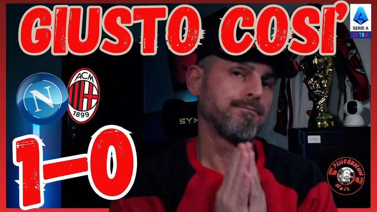 😱GIUSTO COSI'!!!😱NAPOLI-MILAN 1-0🤬👀POLITANO FA' SOGNARE I TIFOSI DEL NAPOLI❗