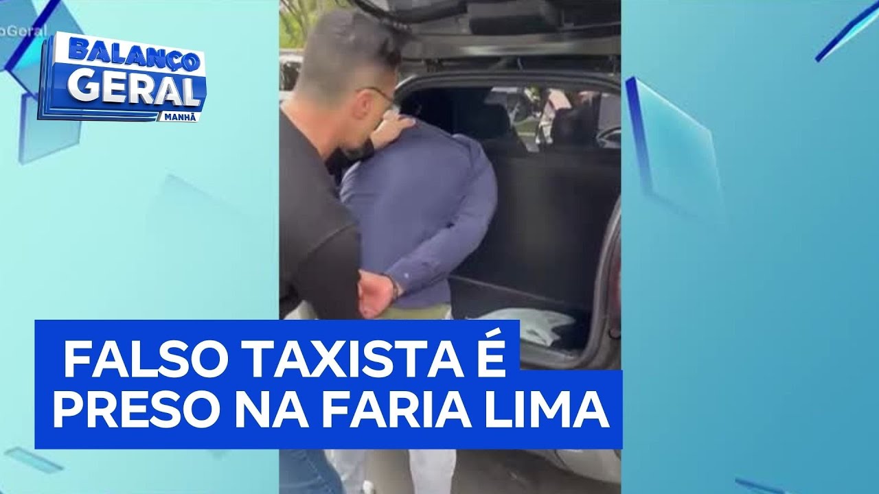 Falso taxista &eacute; preso com cart&otilde;es banc&aacute;rios e maquininhas no cora&ccedil;&atilde;o financeiro de S&atilde;o Paulo