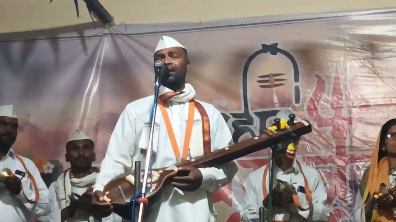 अखंड हरिनाम सप्ताह आमदा (प) गोड पंचपदी राजेश महाराज आमदा (प)