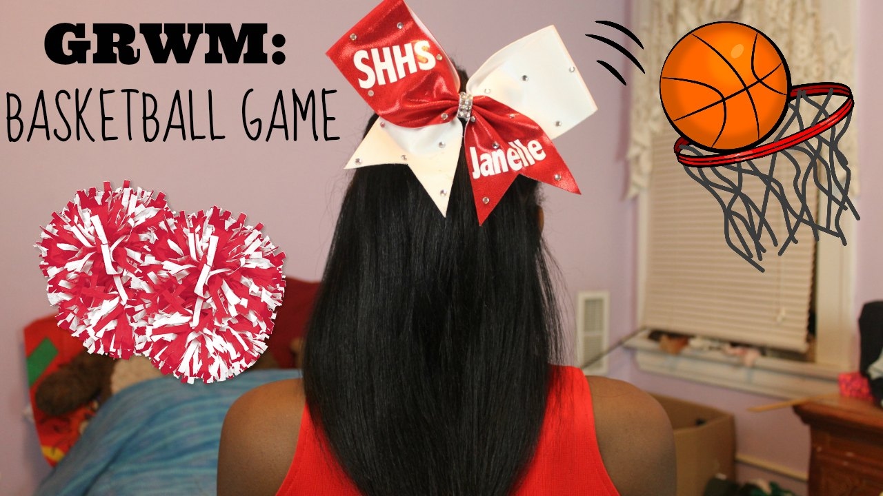 GRWM: Cheering at a Basketball Game🏀 | Janelle Ari