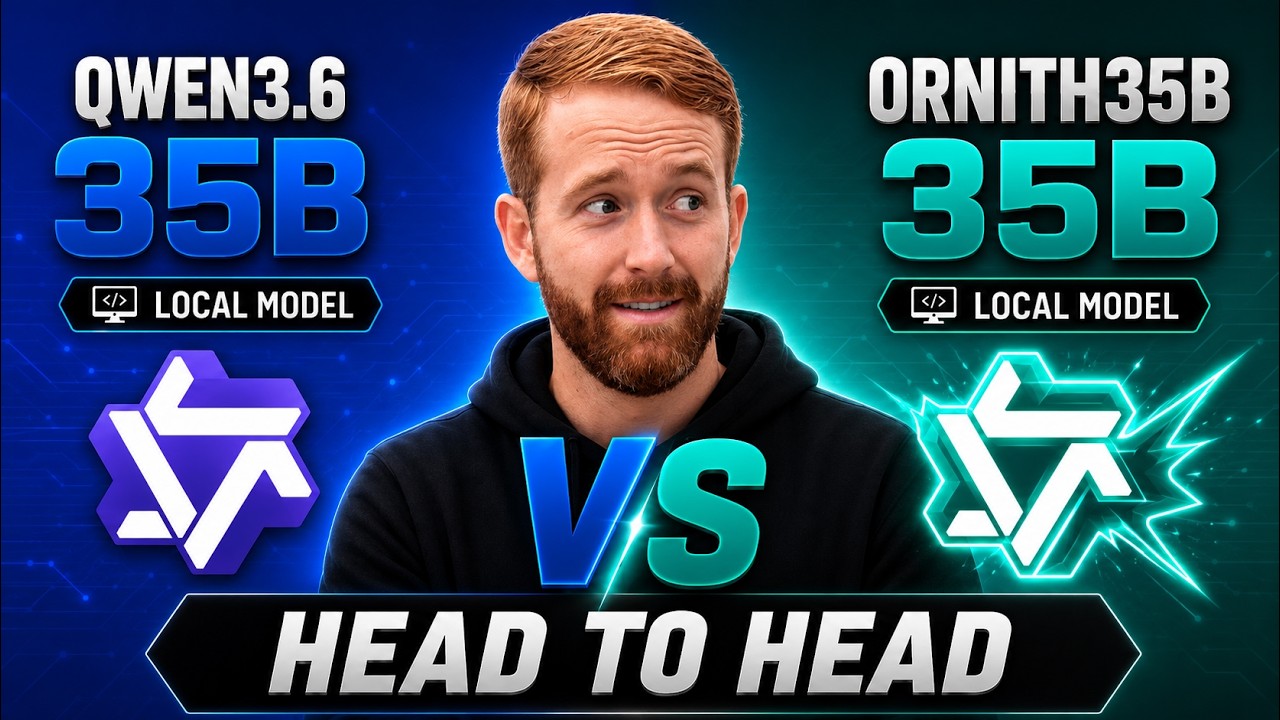 Ornith 35B vs Qwen 3.6 35B | Head to Head Coding
