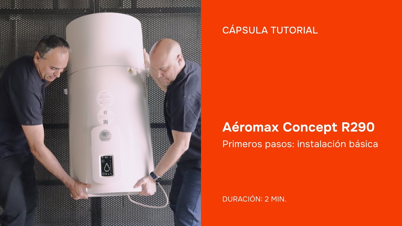Instalación básica de Aéromax Concept R290: primeros pasos