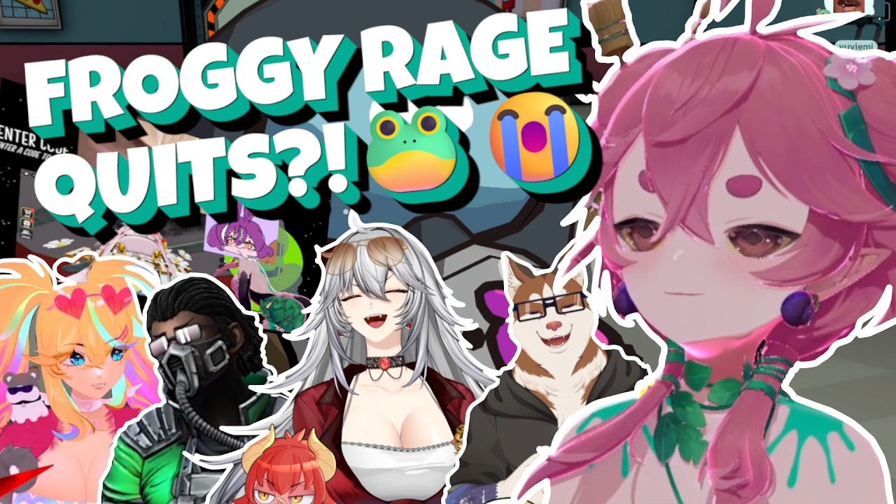 Фрогги, крутой парень?! 🐸 Полный ХАОС в Among Us 3D! 😈