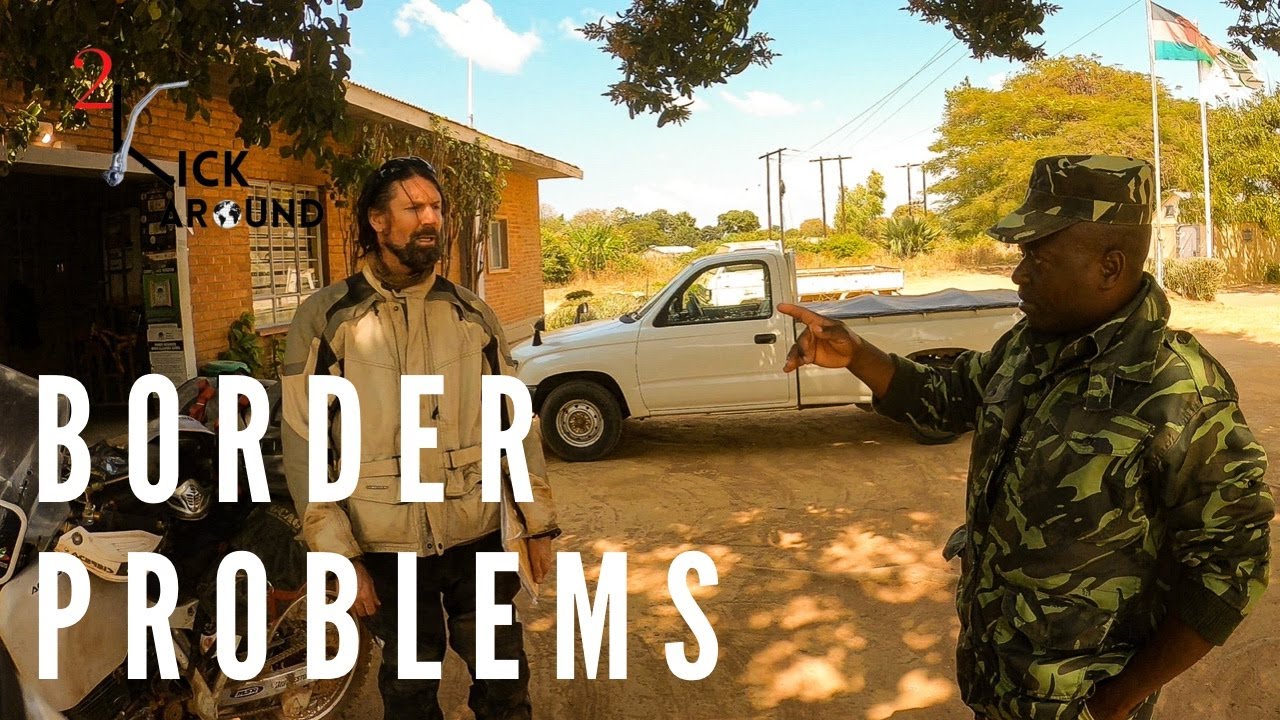 Problems Entering Remote Malawi Border Ep.48 - XR600R Africa Dualsport Adventure 2022