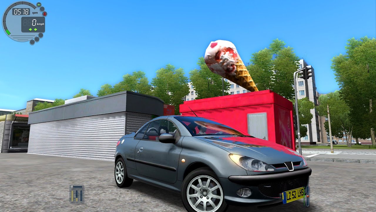 City Car Driving 1.4.1 Peugeot 206 cc [G27]