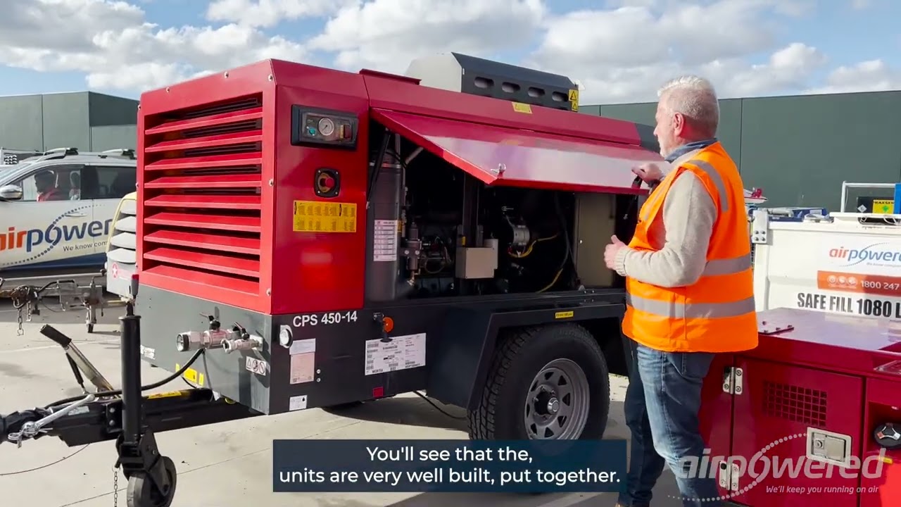 Air Powered Services Presents: Chicago Pneumatic CPS450-14 Diesel Compressor
