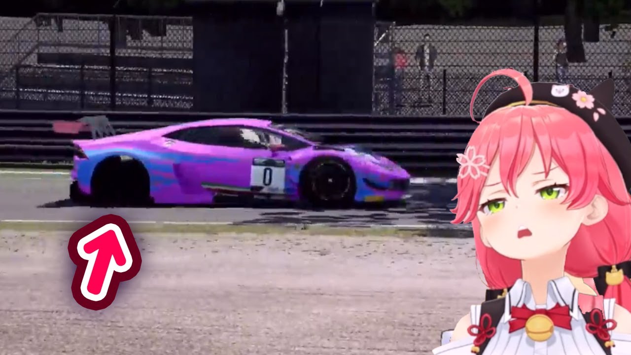 Miko Didn't Notice Her Tire Was Gone 【ENG Sub/Hololive】