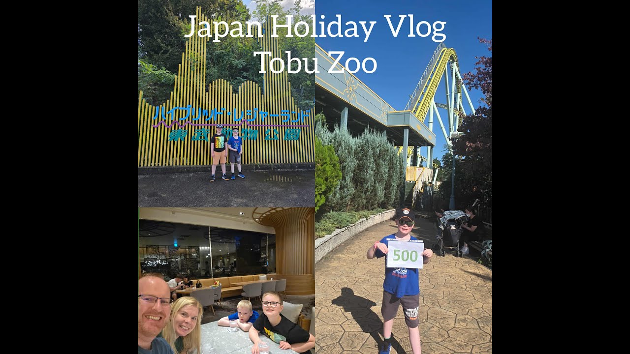Tobu Zoo Theme Park Vlog - Japan 2025