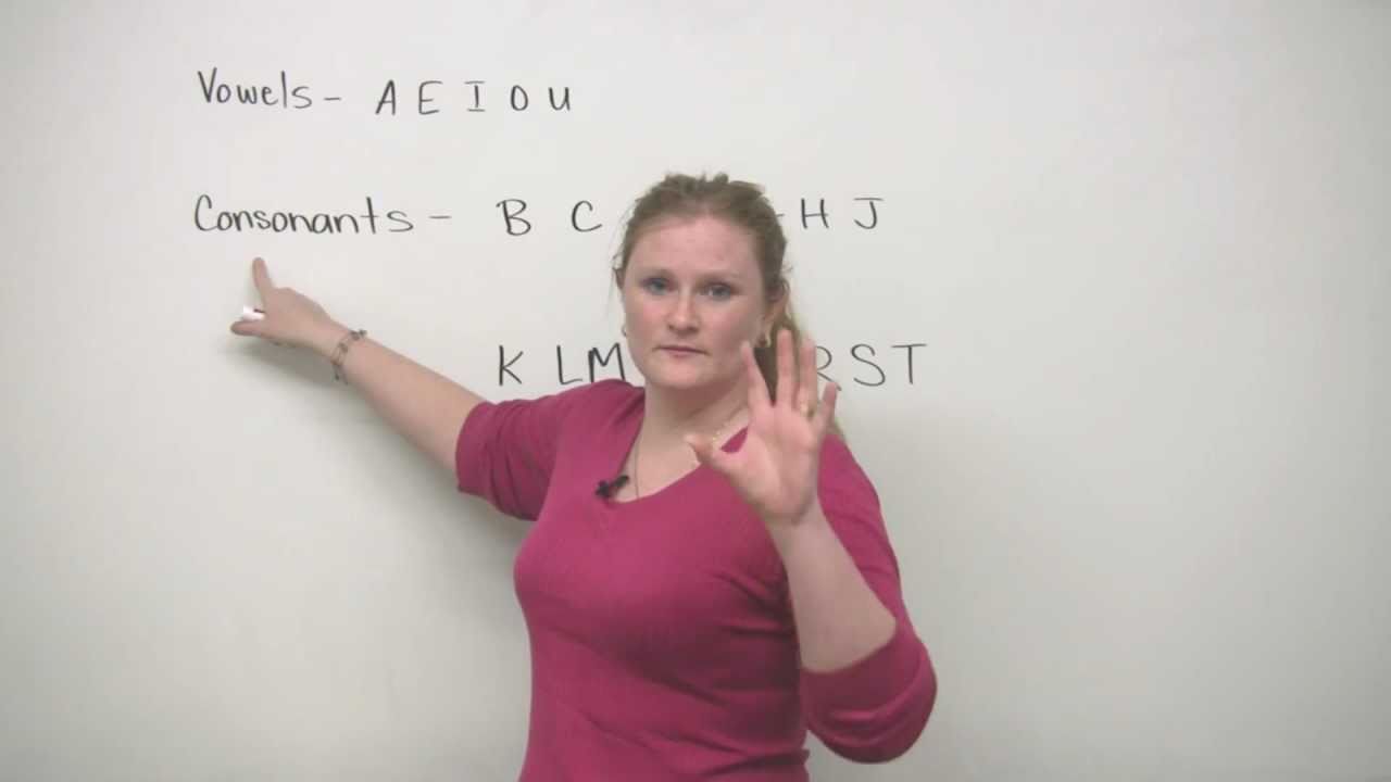 English Pronunciation - ABCDEFG - How to say letters!