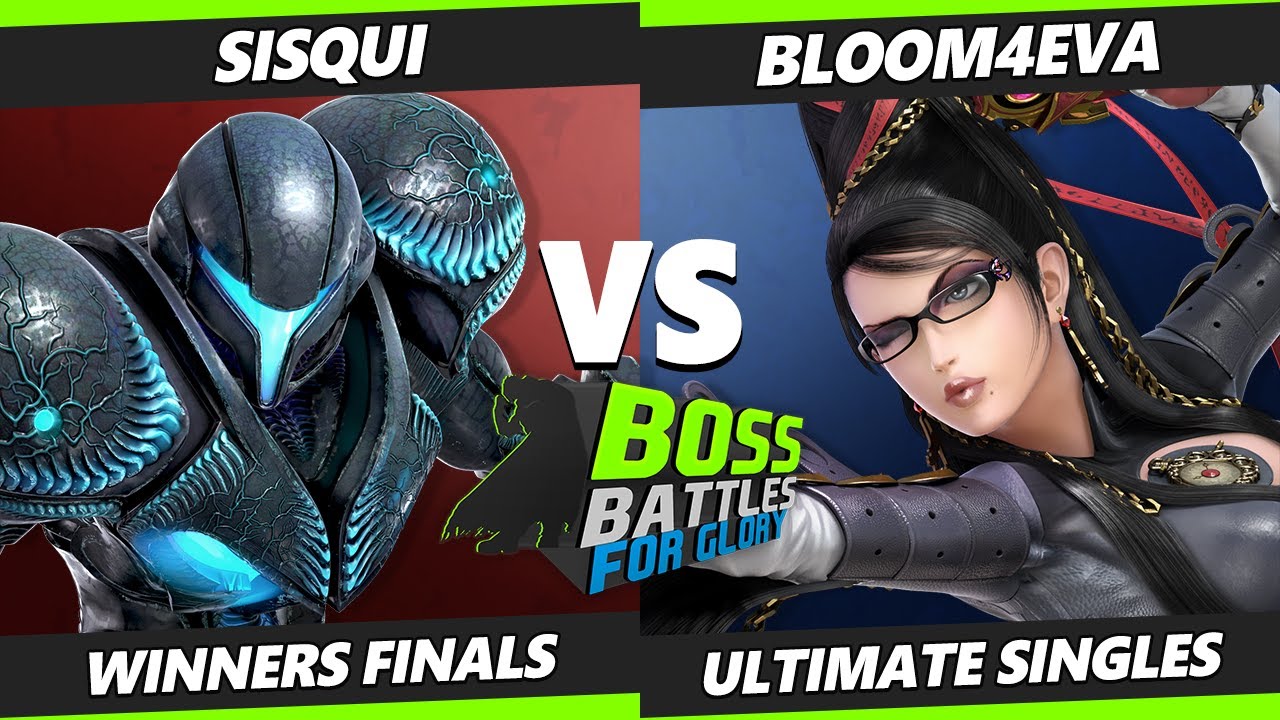 BOSS BATTLES: FG Winners Finals - sisqui (Dark Samus) Vs. Bloom4Eva (Bayonetta) SSBU Ultimate