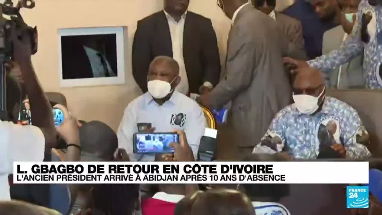 Laurent Gbagbo heureux 
