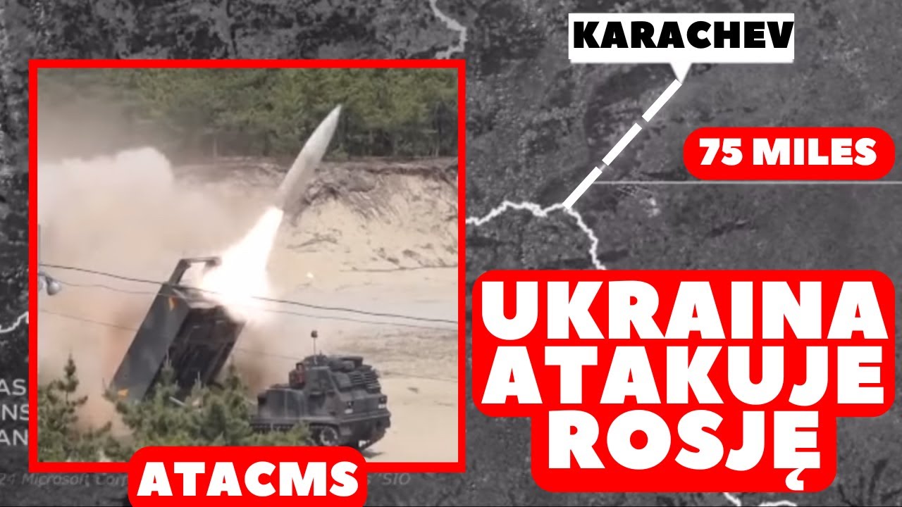 UKRAINA ATAKUJE POCISKAMI ATACMS⁉️