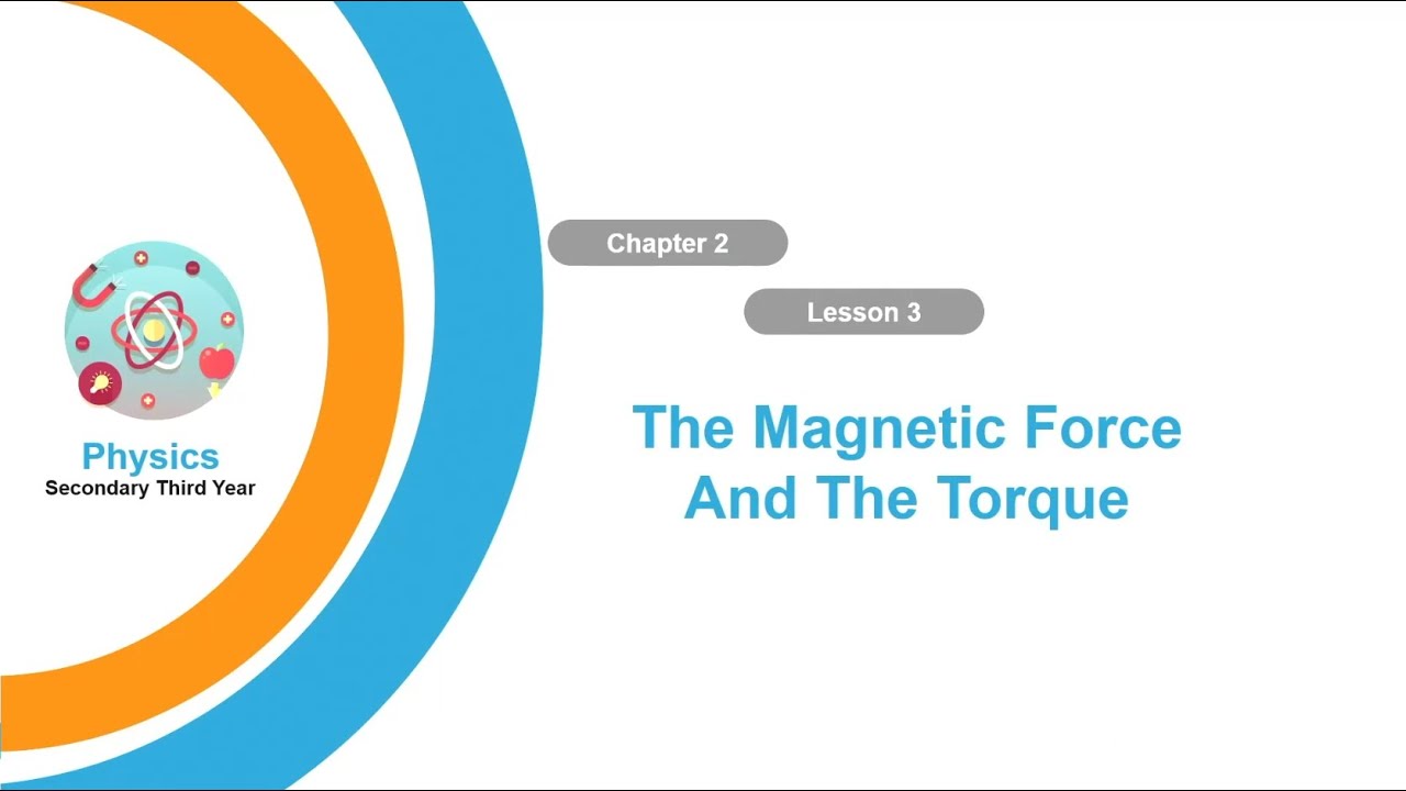 Unit 1 - Chapter 2 - Lesson 3 - The Magnetic Force and the Torque