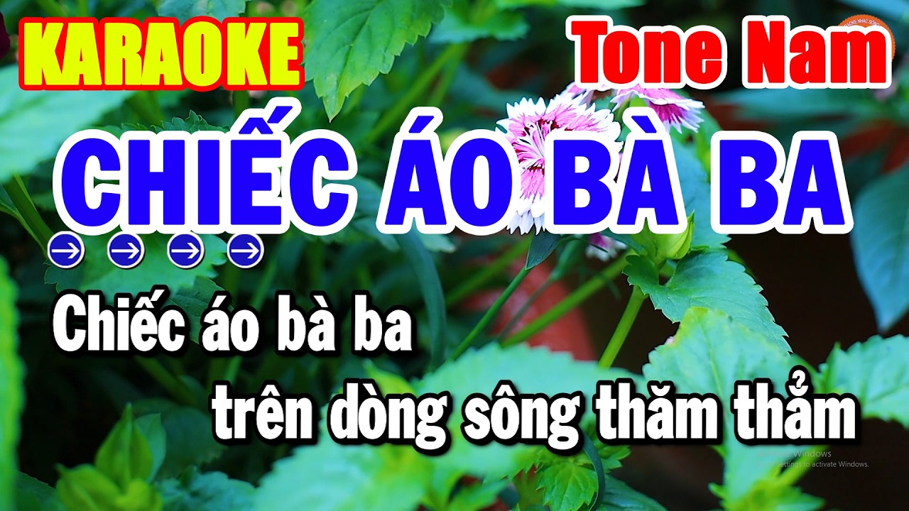 Karaoke Chiếc Áo Bà Ba Nhạc Sống Tone Nam Chuẩn Dễ Hát 2026 | Hải Tiên