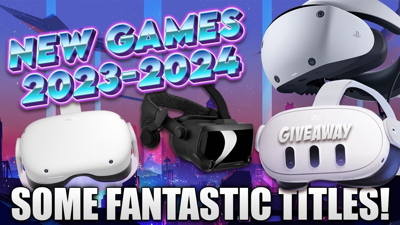 VR in 2023 is PACKED // 40 NEW VR Games Coming Soon! (2023-2024) w/ Quest 3 Giveaway