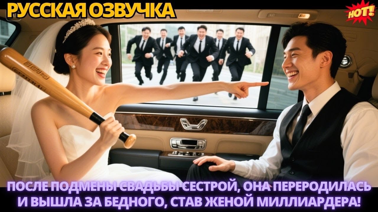 После подмены свадьбы сестрой, она переродилась и вышла за бедного, став женой миллиардера #дорама