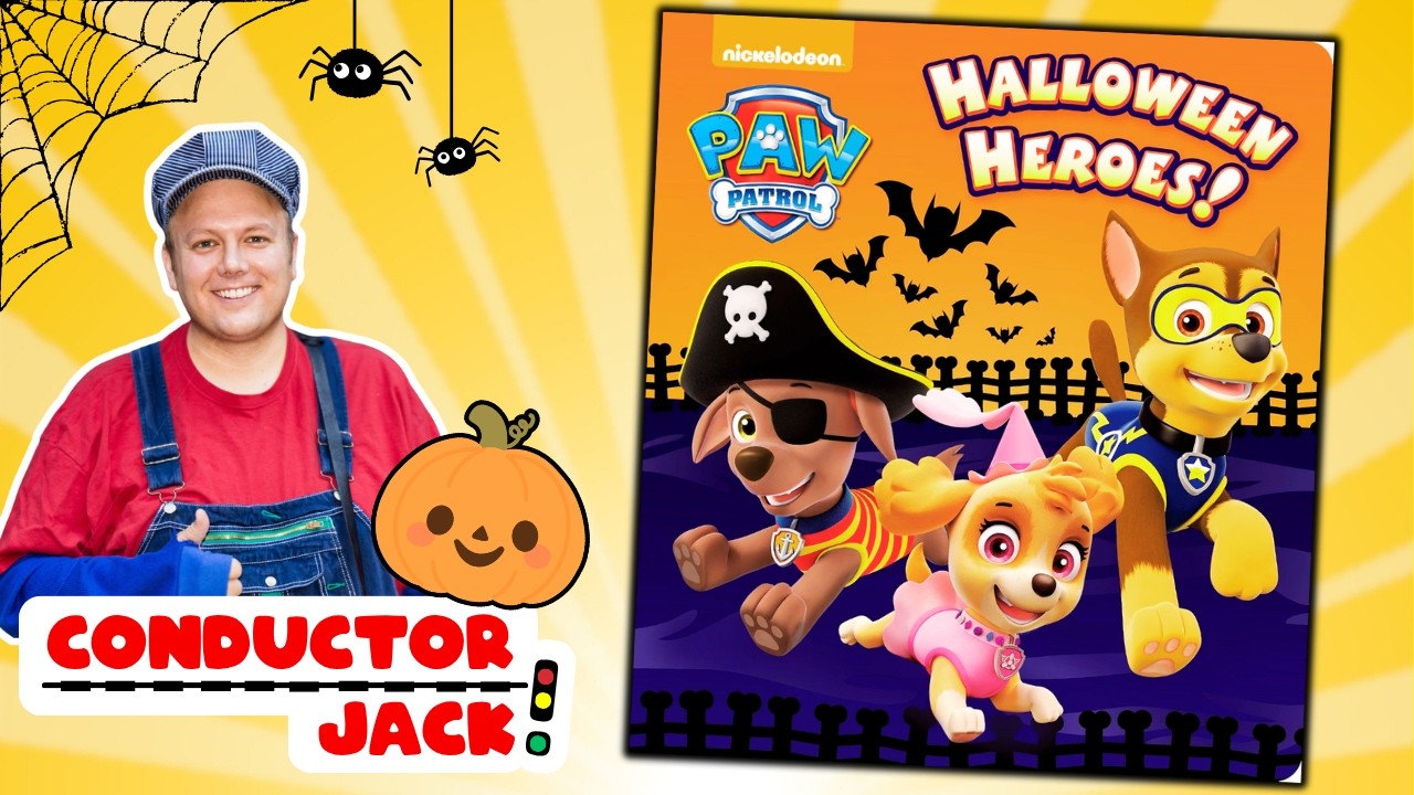Paw Patrol: Halloween Heroes! (Board Book) - Read Aloud Halloween Book for Children & Toddlers