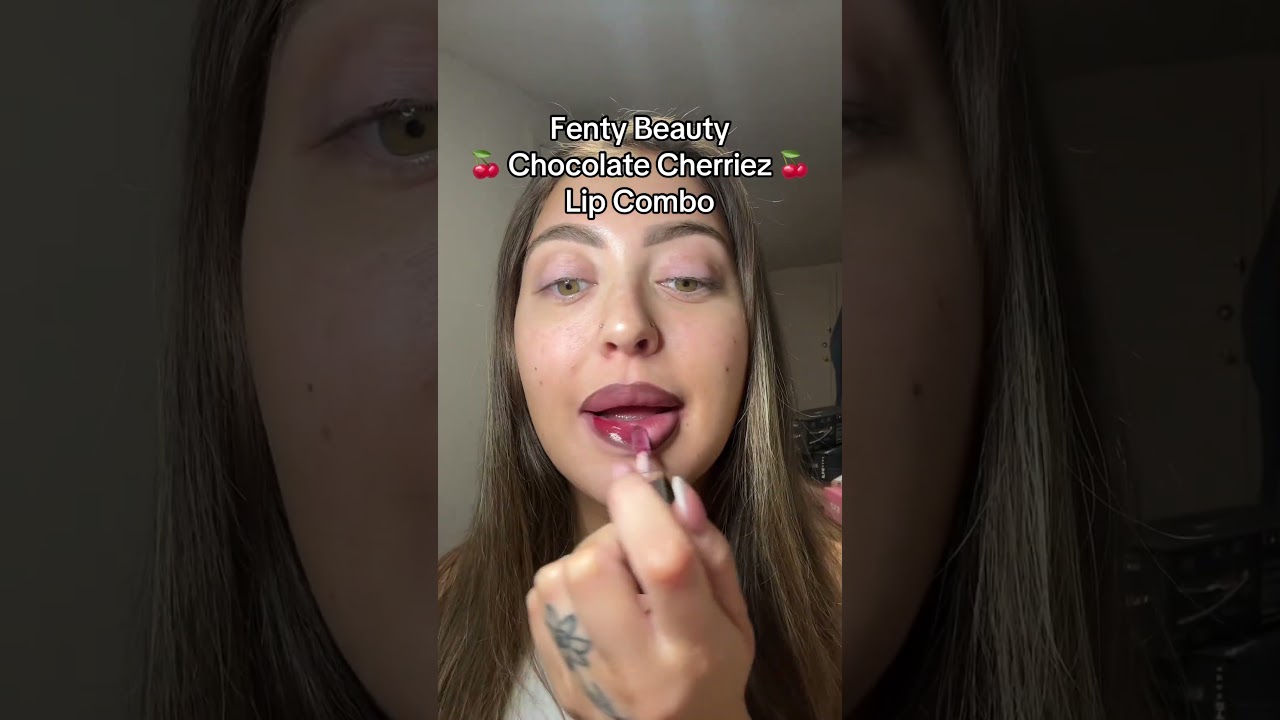 *NEW* Fenty Beauty Chocolate Cherriez Lip Set