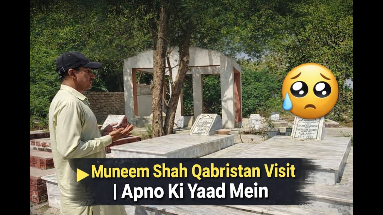 Muneem Shah Qabristan visit, Apno ki Yaad Mein